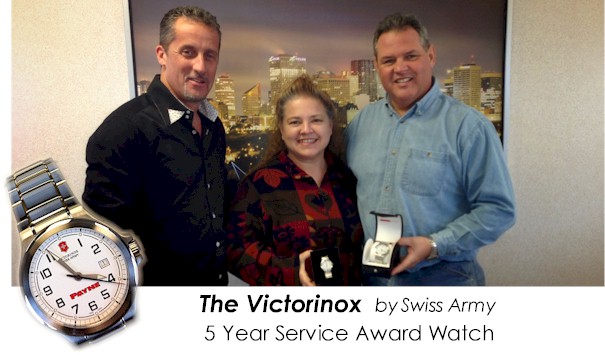 Patrick with Linda and Dan